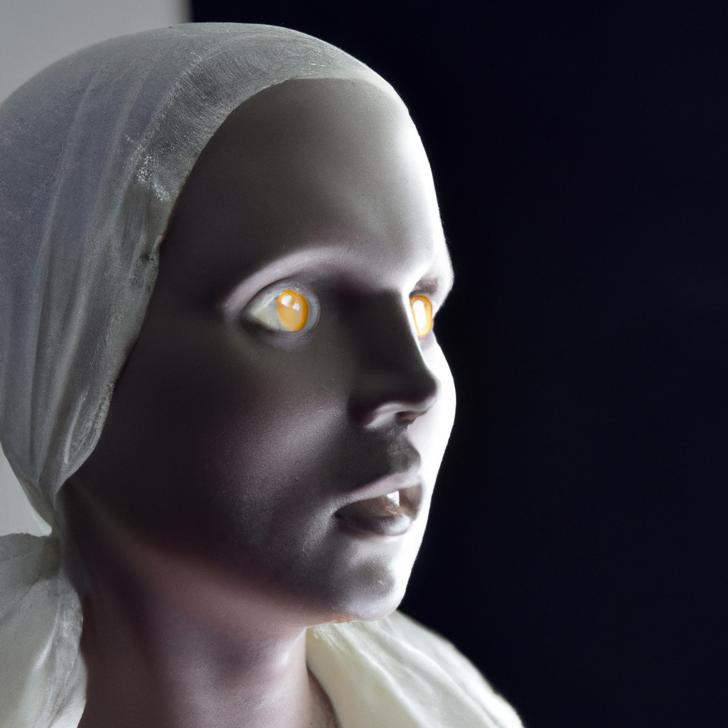 Retrato 01 — rostro en clave baja con iluminación lateral suave